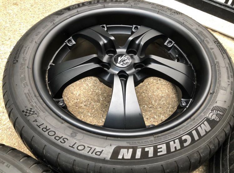 ล้อ W WORK 5รู 114 ของแท้ 18 นิ้ว Michelin 235 45 18 ปี 2018 รูปที่ 4