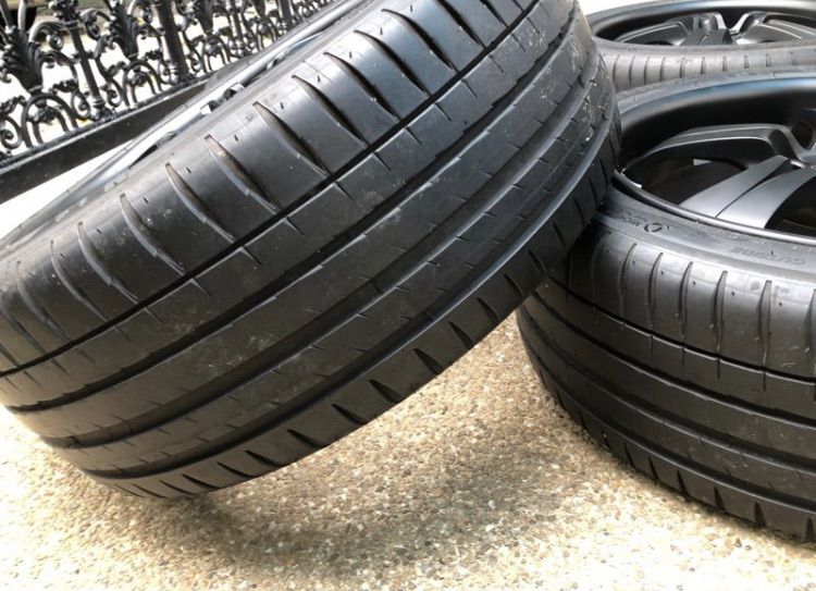 ล้อ W WORK 5รู 114 ของแท้ 18 นิ้ว Michelin 235 45 18 ปี 2018 รูปที่ 11