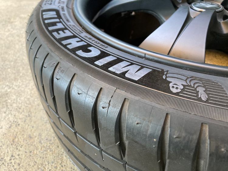 ล้อ W WORK 5รู 114 ของแท้ 18 นิ้ว Michelin 235 45 18 ปี 2018 รูปที่ 15