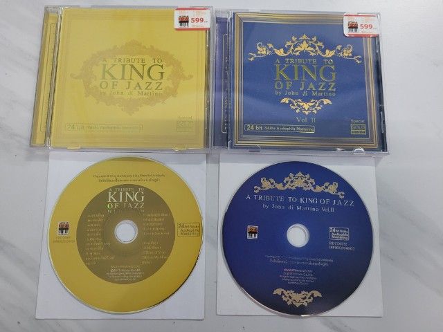 ขายแผ่นซีดีเพลงHitman Jazz 2 อัลบั้ม A Tribute To King Of Jazz by John di Martino 1 - 2 24 bit 96khz Audiophile Mastering Special Gold Disc รูปที่ 1