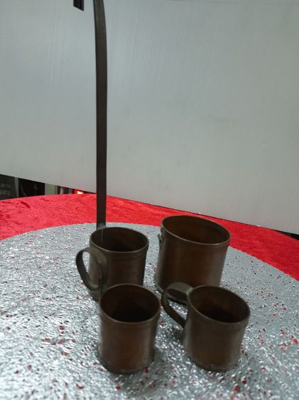 ทีตวงน้ำมันทองเหลืองโบราณ รูปที่ 10