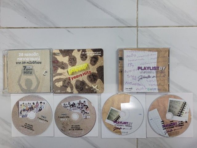 ขายแผ่นซีดีเพลง 2 อัลบั้ม แผ่นทองจีเอ็มเอ็ม แกรมมี่ เบสท์ ออฟ เดอะ เยียร์ 2003 , 2006  สภาพแผ่นสวย รูปที่ 4