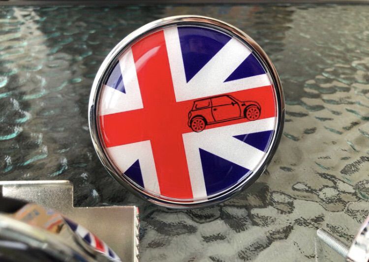 Logo MINI กระจังหน้า และ หัวเสียบหลอก Safety Belt ใส่ได้กับทุกรุ่น Mini One Cooper Countryman Clubman Paceman R50 R53 R57 R56 R60 F56 F60 รูปที่ 9