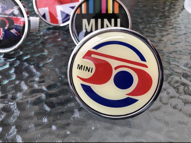 Logo MINI กระจังหน้า และ หัวเสียบหลอก Safety Belt ใส่ได้กับทุกรุ่น Mini One Cooper Countryman Clubman Paceman R50 R53 R57 R56 R60 F56 F60 รูปที่ 5