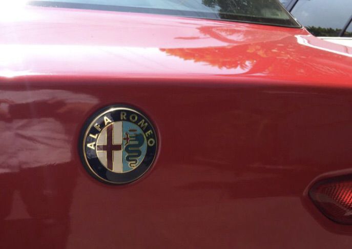 ฝาดุมล้อ Alfa Romeo หน้ากว้าง 50 , 56 , 60 มิล และ โลโก้ฝากระโปรงหน้า-หลัง รูปที่ 10