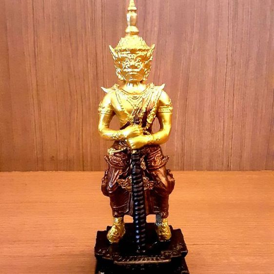 ท้าวเวสสุวรรณวัดหน้าต่างนอก อยุธยา สูง9นิ้ว สวยเข้มขลัง รูปที่ 6