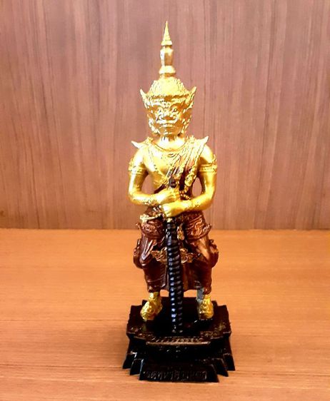 ท้าวเวสสุวรรณวัดหน้าต่างนอก อยุธยา สูง9นิ้ว สวยเข้มขลัง รูปที่ 11