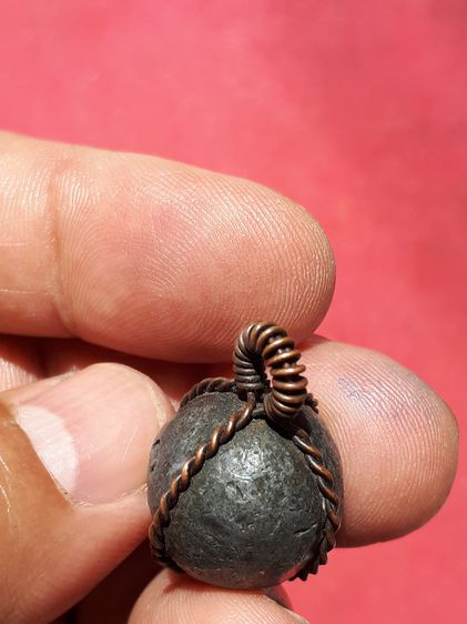 ลูกอม เนื้อตะกั่ว ตอกโค๊ต 3 สีจืด ผิวเดิม แท้ เก่า เก่า แท้ แปลก หายาก ไม่รู้ที่ ถักทองแดง อย่างสวย รูปที่ 7