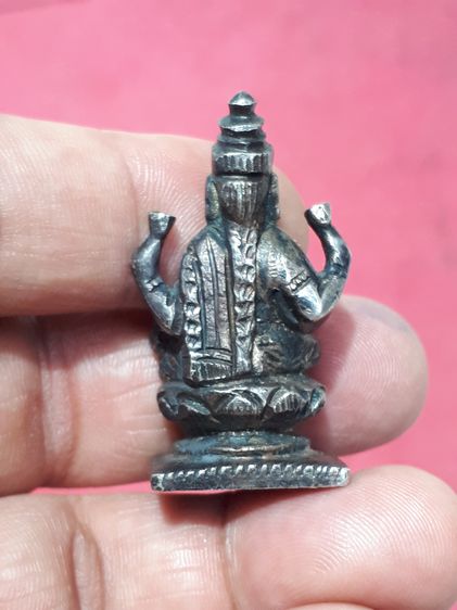 หล่อโบราณ รูปเหมือน เทพเจ้าจีน เนื้อเงิน หนักประมาณ 4 บาท อายุมากกว่ 40 ปี คม ชัด สภาพสวย สมบูรณ์ เก่า แท้ แปลก หายาก  รูปที่ 4
