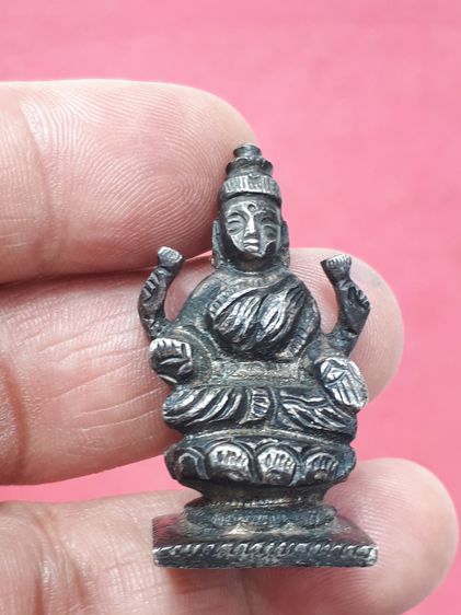 หล่อโบราณ รูปเหมือน เทพเจ้าจีน เนื้อเงิน หนักประมาณ 4 บาท อายุมากกว่ 40 ปี คม ชัด สภาพสวย สมบูรณ์ เก่า แท้ แปลก หายาก  รูปที่ 8
