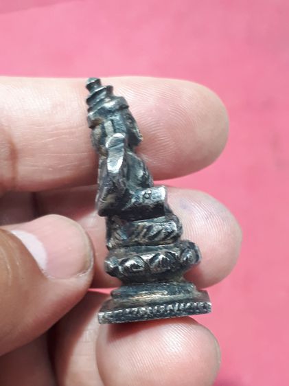 หล่อโบราณ รูปเหมือน เทพเจ้าจีน เนื้อเงิน หนักประมาณ 4 บาท อายุมากกว่ 40 ปี คม ชัด สภาพสวย สมบูรณ์ เก่า แท้ แปลก หายาก  รูปที่ 5