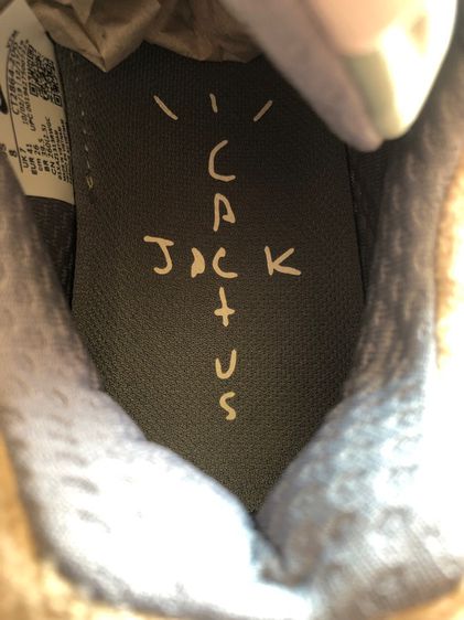 รองเท้า Nike Air Max 270 React ENG Travis Scott Cactus Trails ไซส์ US8 ของแท้ มือหนึ่ง รูปที่ 8