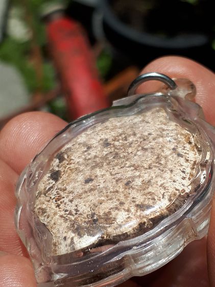 พระโพธิจักร ท่านพ่อลี วัดอโศการาม ปี 2500 หลังยันต์ดวง เนื้อผง มีมวลสาร พิมพ์คมชัด ผิวแห้ง เหยี่ยว ขึ้นคราบผง เดิมๆ เป็นธรรมชาติ สภาพสมบูรณ์ รูปที่ 5