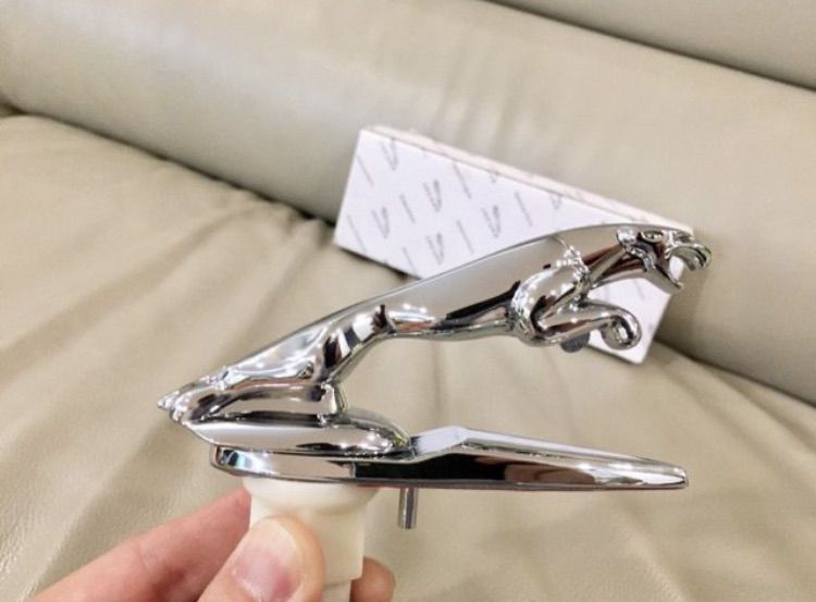 โลโก้จากัวร์ หัวเสือ Logo Jaguar ฝากระโปรงหน้า ใส่ S Type X Type Sovereign Daimler XF XJ XJR รูปที่ 5