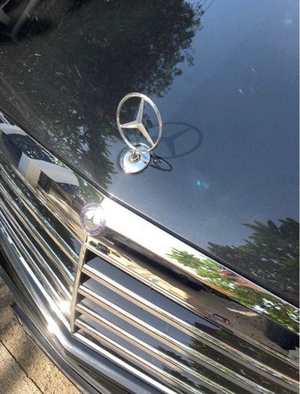 โลโก้ Benz ดาวลอยฝากระโปรงหน้า W204 W212 W221 W211 หน้าธนู แผ่นกระจกข้าง กระจกตัดแสง W117 W156 รูปที่ 3