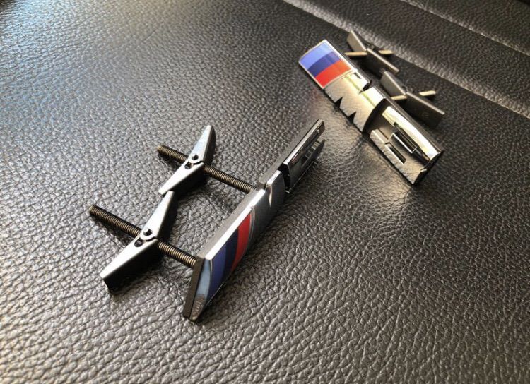 โลโก้ กระจัง ฝาท้าย BMW M3 M5 ใส่ได้กับทุกรุ่น E30 E36 E46 E90 F30 E34 E39 E60 F10 G30 G20 รูปที่ 3
