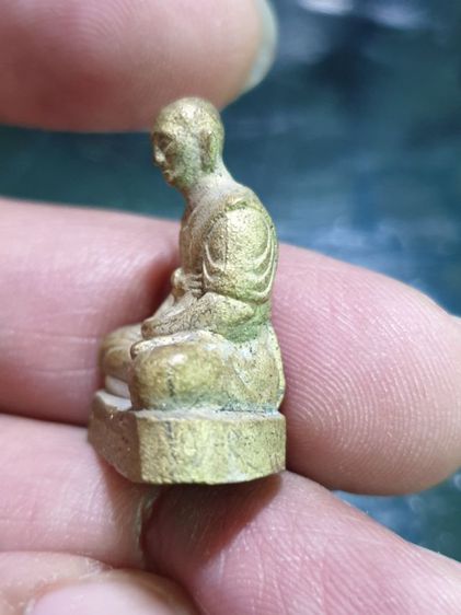 รูปหล่อหลวงพ่อน้อย วัดธรรมศาลา สร้างโดย หลวงพ่อจืด นิมมฺโล สวนปฏิบัติธรรมโพธิ์เศรษฐี จ.นครปฐม รูปที่ 4