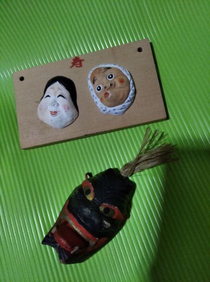 ของตกแต่งบ้านอื่นๆ เซรามิกประดับตกแต่งบ้านชีวิต2วัย ขายพร้อมกันสองชิ้น