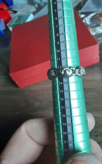 แหวนเงินแท้ พลอยเม็ดใหญ่สีเหลืองซิทริน สวยสะอาด น่าสะสม รูปที่ 13