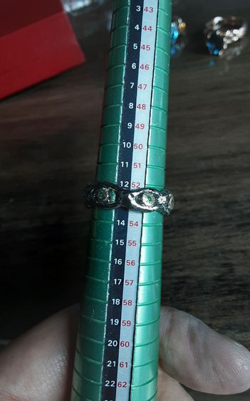 แหวนเงินแท้ พลอยเม็ดใหญ่สีเหลืองซิทริน สวยสะอาด น่าสะสม รูปที่ 10