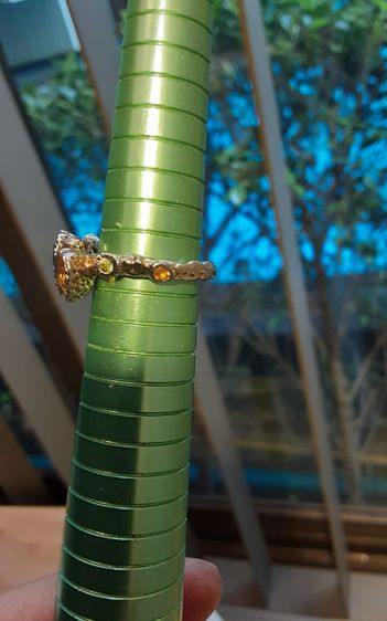 แหวนเงิน หัวพลอย โทพาซ ซิทริน เลมอนควอทซ์ รูปที่ 15