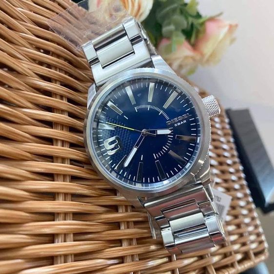 นาฬิกาข้อมือชาย Diesel Men's DZ1763 Rasp Stainless Steel Watch หน้าปัดสีน้ำเงิน ขนาด 46 mm. รูปที่ 1