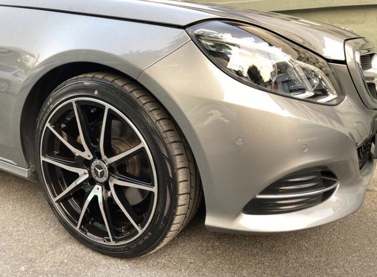 ฝาล้อ Benz รุ่นใหม่ ลายช่อมะกอก 7.5 cm สีดำ รูปที่ 5