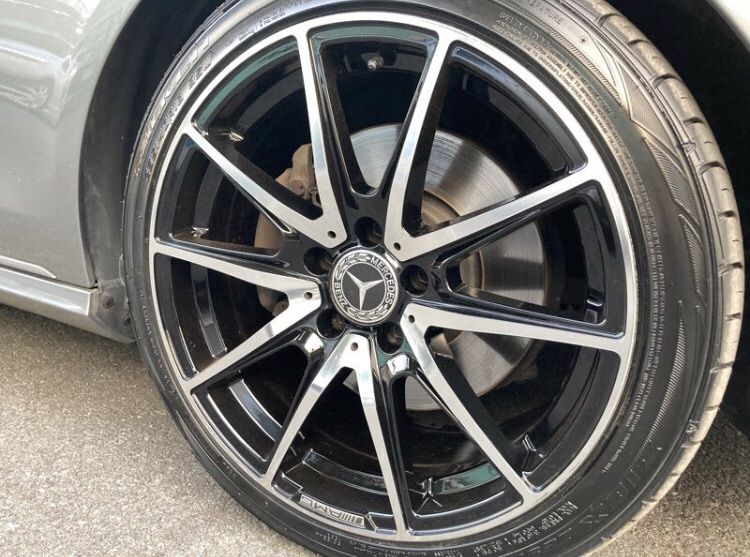 ฝาล้อ Benz รุ่นใหม่ ลายช่อมะกอก 7.5 cm สีดำ รูปที่ 6