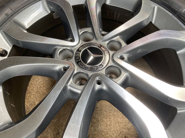 ฝาล้อ Benz รุ่นใหม่ ลายช่อมะกอก 7.5 cm สีดำ รูปที่ 7