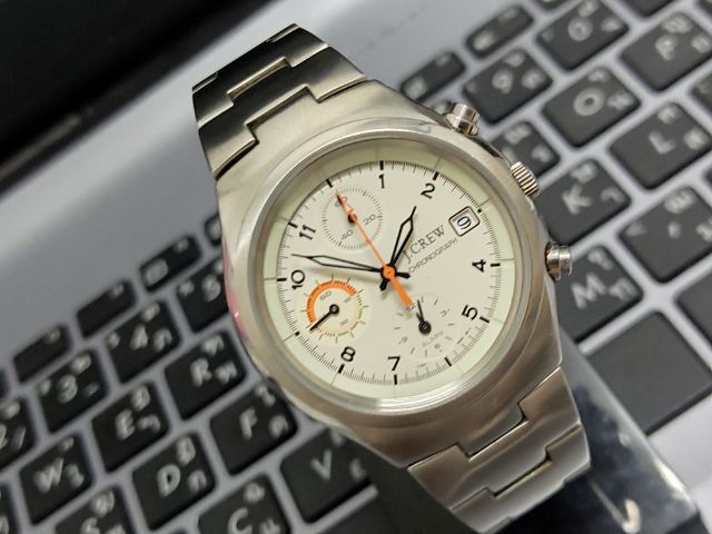 J.Crew Chronograph Alarm 7t62 By Seiko รูปที่ 3