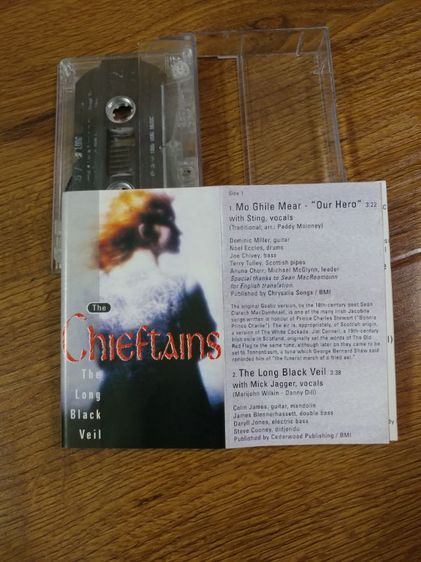 ขายเทปเพลงสากล The Chieftain อัลบั้มชุด The Long Black Veil ม้วนแท้ สภาพดี รูปที่ 6