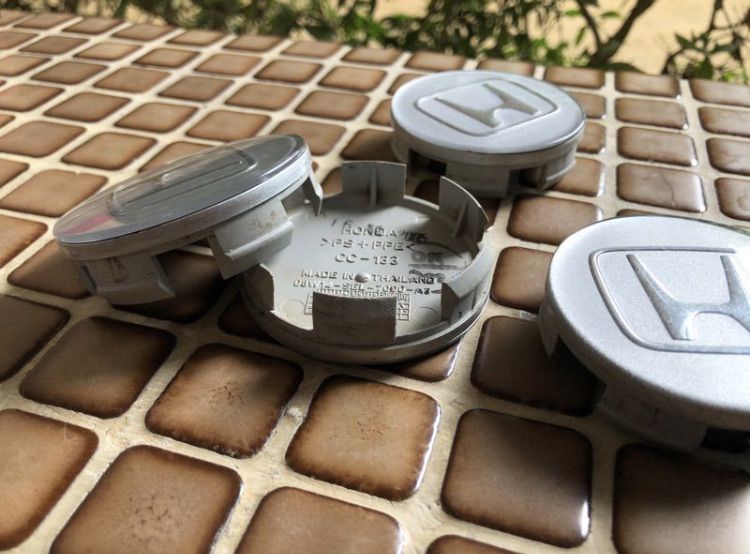 ฝาล้อ เดิมติดรถ Honda แท้มือสอง Accord Freed HRV CRV City Jazz Mobilo BRV 56 mm. และ 69 mm. รูปที่ 12