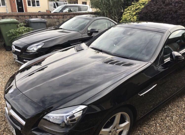 ชุดแต่ง คลีบช่องลม โครเมียม ติดฝากระโปรงหน้า R172 R173 SLK SLC  รูปที่ 2