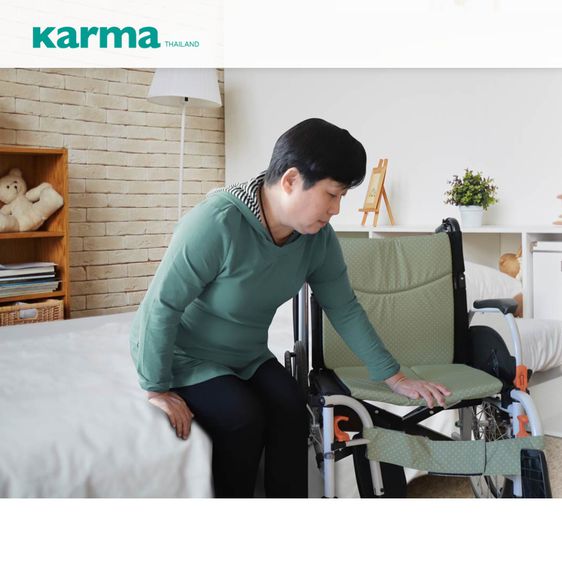 Soma รถเข็น อลูมิเนียม วีลแชร์ขนาดเล็ก น้ำหนักเบา รุ่น Agile Light Aluminum Wheelchair รูปที่ 10