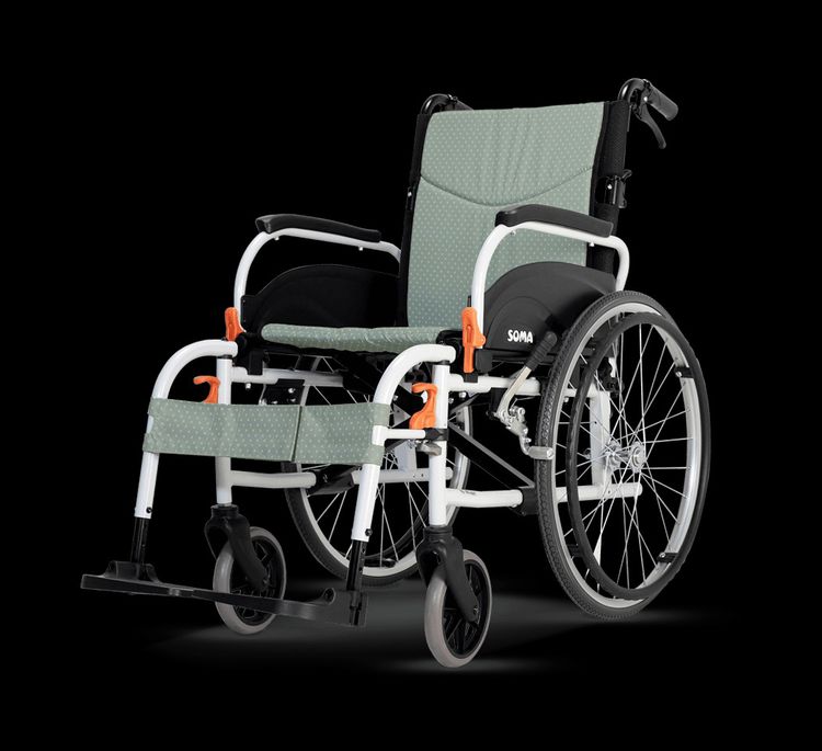 Soma รถเข็น อลูมิเนียม วีลแชร์ขนาดเล็ก น้ำหนักเบา รุ่น Agile Light Aluminum Wheelchair รูปที่ 8