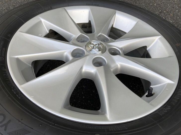 ฝาล้อ Toyota 57 และ 62 mm. แบบ Chrome ขาสปริง ของใหม่ รูปที่ 5