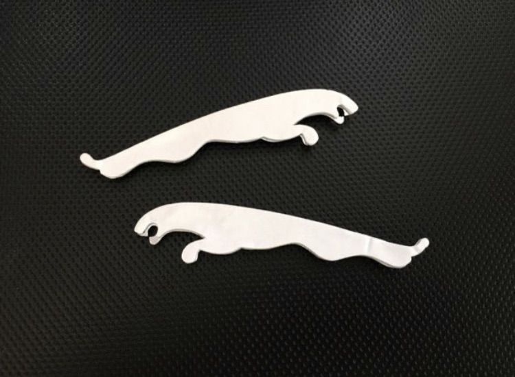 Logo Jaguar โลโก้จากัวร์ 9.3 x 2 cm. ติดข้างรถ ท้ายรถ หรือ Console ภายใน รูปที่ 2