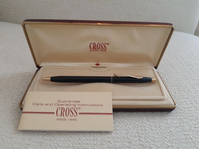 ปากกา CROSS MADE IN IRELAND งานคัดจากร้านขายสินค้าญี่ปุ่นมือสอง
