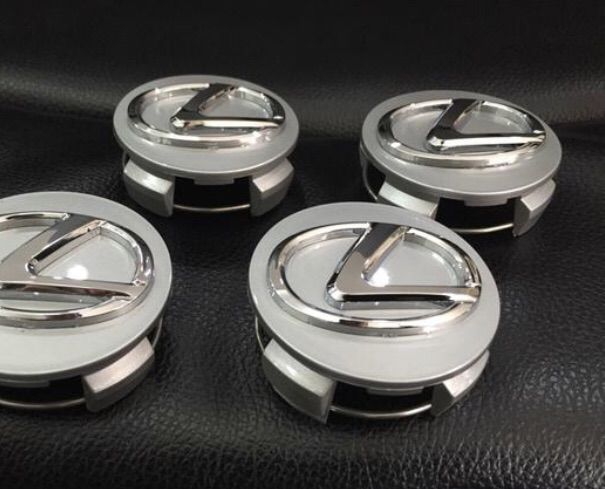 ฝาล้อ Lexus 62 mm. สีเงิน และ โครเมียม รูปที่ 4