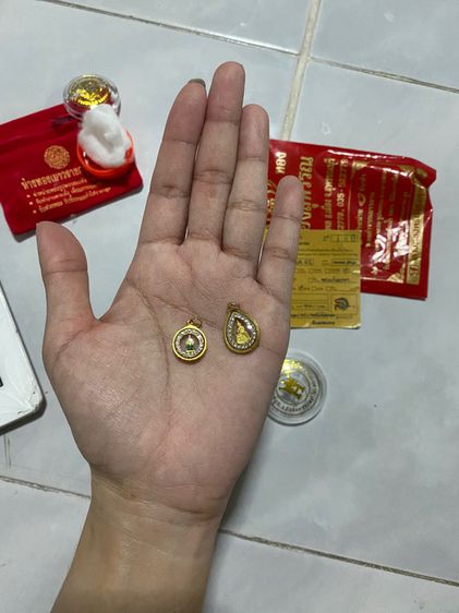 จี้พระทองล้อมเพชร รูปที่ 5