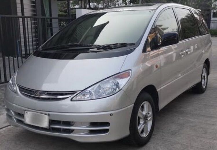 กระจกข้าง Toyota Estima ACR30 ของแท้ มือสอง รุ่นปี 2000-2005