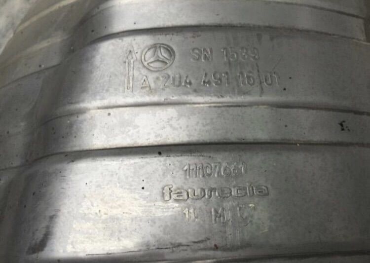 ท่อไอเสีย Benz C Coupe W204 รุ่น CDi Diesel , หัวเผาเครื่องยนต์ Benz 2.2CDi Diesel มือสอง สภาพดี รูปที่ 3