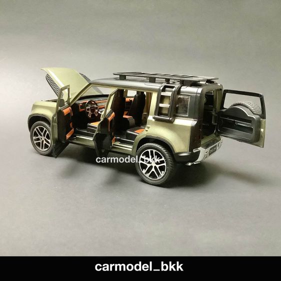 โมเดลรถเหล็ก Model Car Land Rover Defender แบรนด์ CHE ZHI ขนาด 1 ต่อ 24 โมเดลรถแลนด์โรเวอร์ ดีเฟนเดอร์ รถออฟโรด OFFROAD Diecast CarModelBKK รูปที่ 4