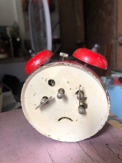 นาฬิกาปลุกไขลานจีนเก่า รูปที่ 2