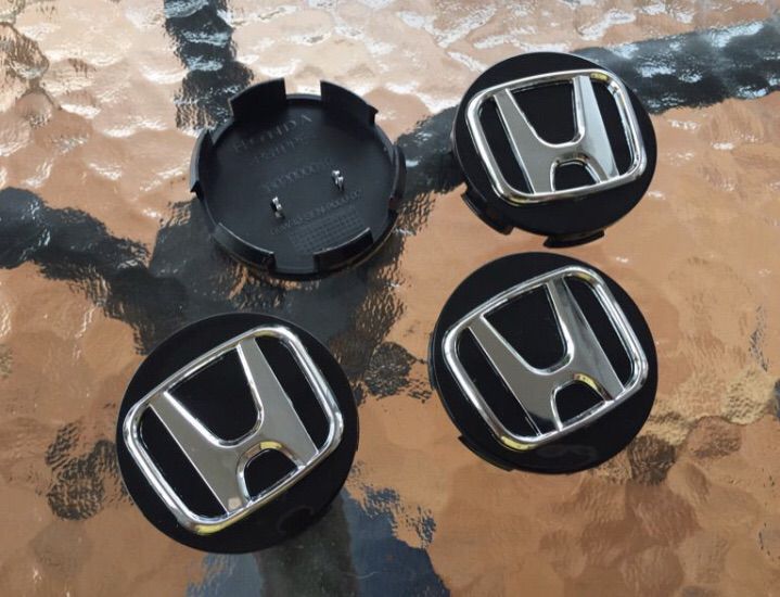ฝาดุมล้อ HONDA สีดำ สีบรอนซ์ 57 และ 69 mm. ใส่ Accord Civic CRV HRV Mobilio BRV Amaze Brio Jazz City Stepwagon ไฟตัดหมอก CRV Gen4 รูปที่ 2