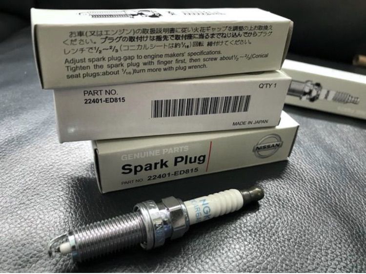หัวเทียน NISSAN ยี่ห้อ NGK Iridium มี 2 ขนาด ของใหม่ Nissan March  Almera  Tiida Sylphy  Teana  Juke รูปที่ 5