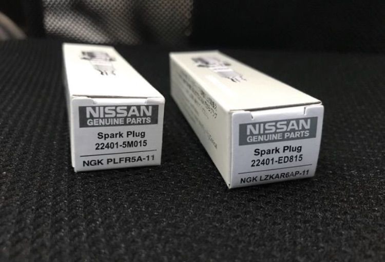 หัวเทียน NISSAN ยี่ห้อ NGK Iridium มี 2 ขนาด ของใหม่ Nissan March  Almera  Tiida Sylphy  Teana  Juke รูปที่ 8