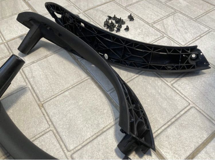 มือจับประตู BMW F30 F34 GT Series 3 316i 318i 320i 320d สีดำ สีครีม ของใหม่ รูปที่ 9