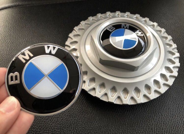 โลโก้BMW พวงมาลัย 45mm. ใส่ E46 E30 E39 E34 E90 E92 E93 E60 E65 E66 E87 F9 F10 F30 E84 F48 และ โลโก้ติด ฝาล้อE36 รูปที่ 2