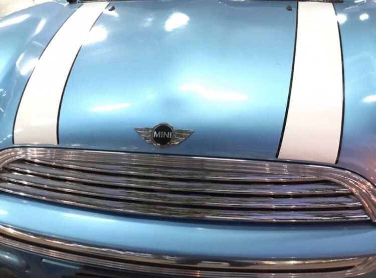 Logo MINI Cooper ติดฝากระโปรงหน้า - หลัง ขนาด 115mm.x50mm. วัสดุเป็นโลหะ ของใหม่ รูปที่ 4